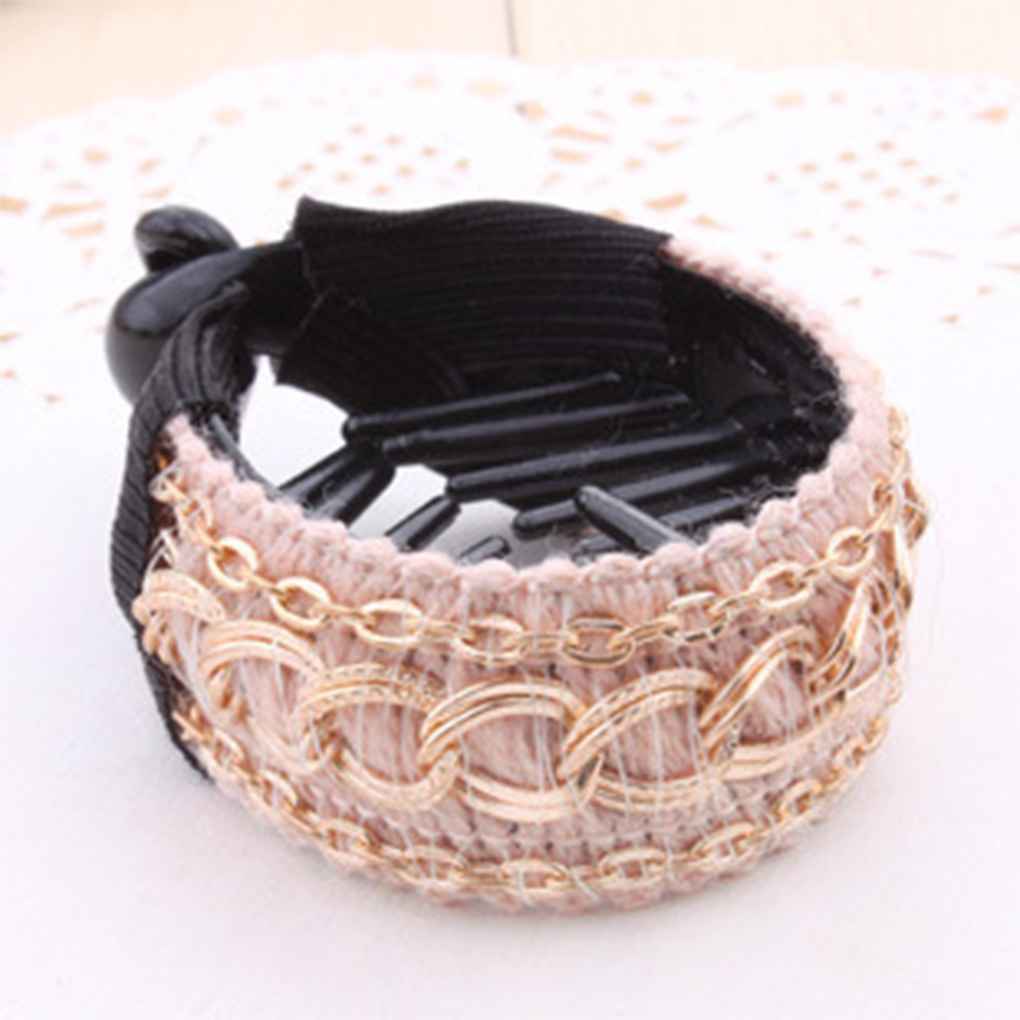 

Hot Woman Clip Hair Crab Barette Pins Clip Good Hairstyle Bun Gift New рожевий