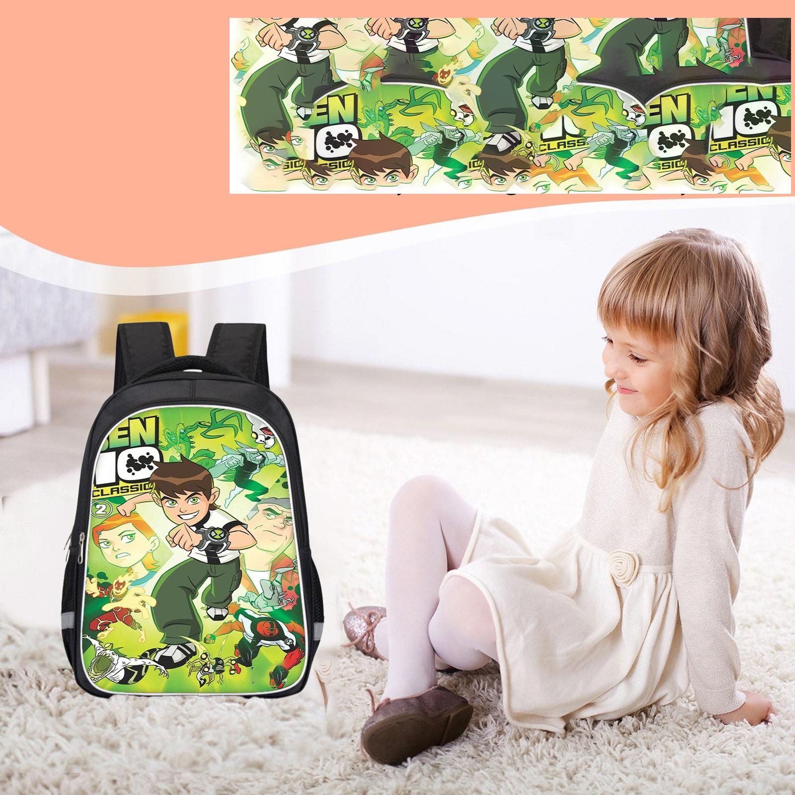 

Рюкзак для девочек Рюкзак для ученика начальной школы Рюкзак с принтом Детская сумка Сумка через плечо Пенал Набор из трех предметов One Size