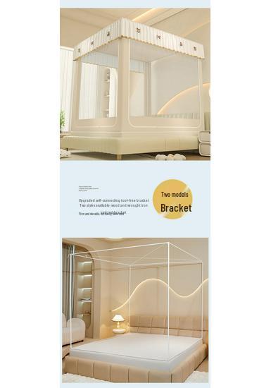 2025 Integrated Anti-Fall Mosquito Net for Home & Baby, No-Installation Full Coverage
