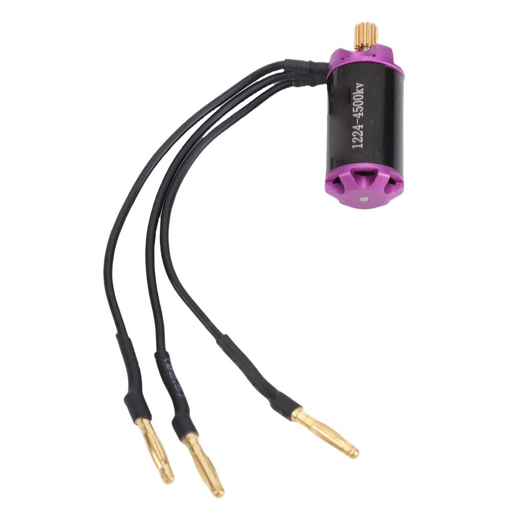 1224 4500KV Outer Rotor Motor Fit for SCX24 RC Car Brushless Motor 1 18 1 24 1 28 RC Car Accessories