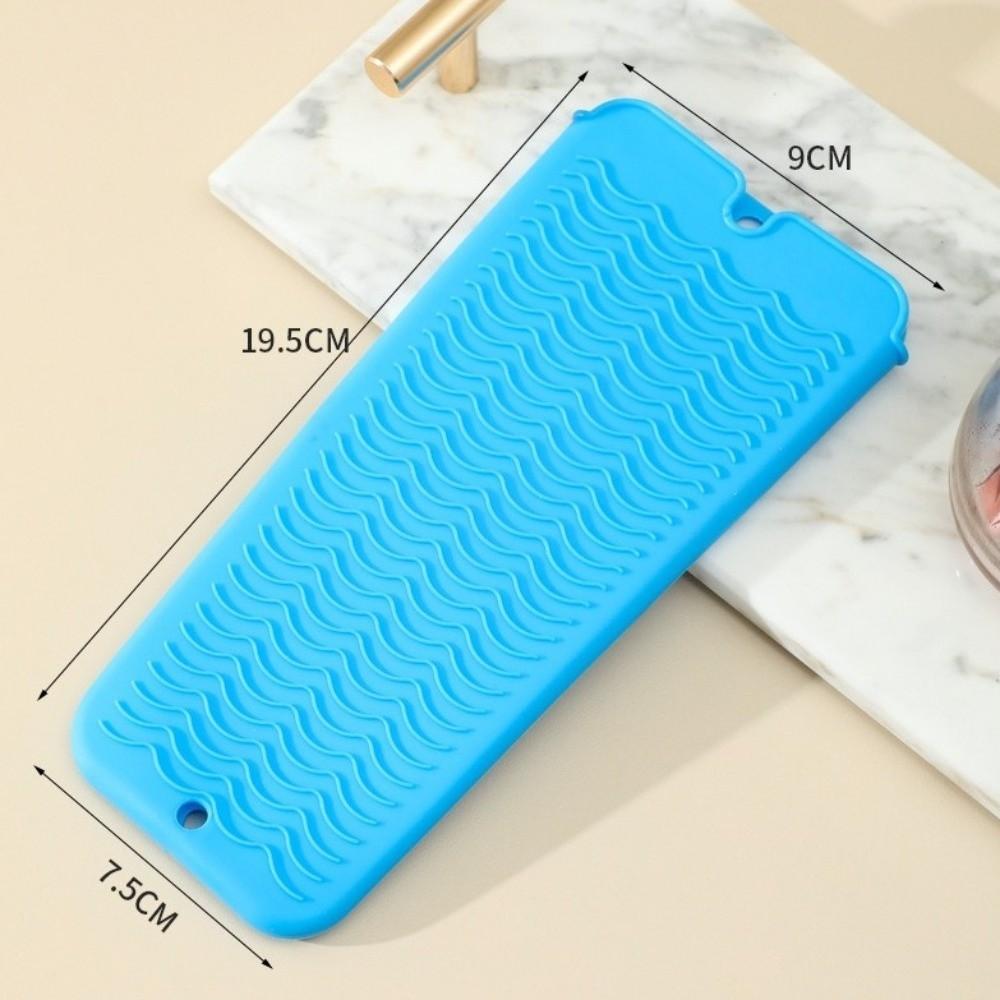 Multifunctional Hair Straightener Pouch Non-Slip Heat Resistant Pad Hair Styling Tool