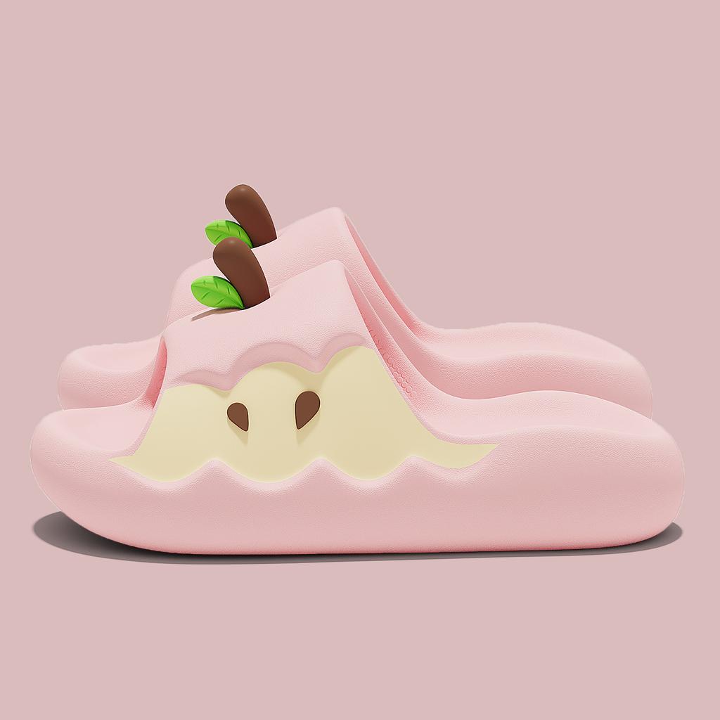 EVA Soft-soled Slippers Summer Home Indoor Non-slip and Non-smelly Feet Comfortable and Soft Thick-soled Outer Wear Cool Slippers