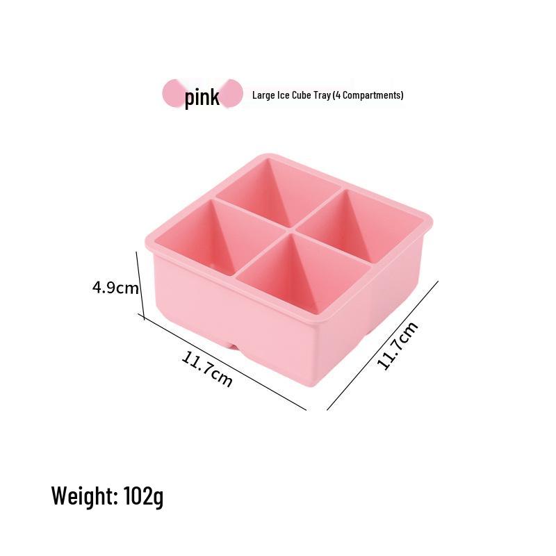 Commercial Food-Grade Silicone Ice Ball and Cube Mold