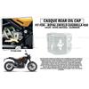 Casque Rear Oil Reservoir "Guard, Silver Fit For Royal Enfield Guerrilla 450"