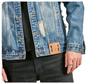 Xintang Men's Ripped Denim Jacket - 2025 Spring/Autumn High Street Workwear Trend