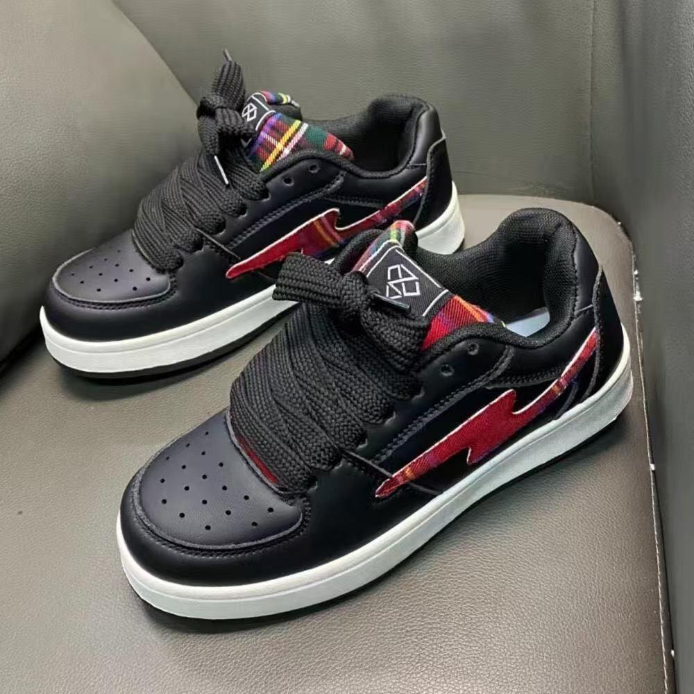 2025 Original Black Chubby Bread Retro Sports Leisure Guochao Couple Versatile Board Shoes Men's and Women's Same Ultra Light