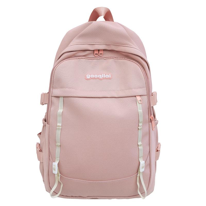 Sac à dos de lycée simple et de grande capacité avec un style coréen à la mode dans le style Instagram pour les étudiants