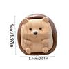 Little Hedgehog Healing Series Dopamine Ornament Solid Wood Splicing Creative Playful Handle