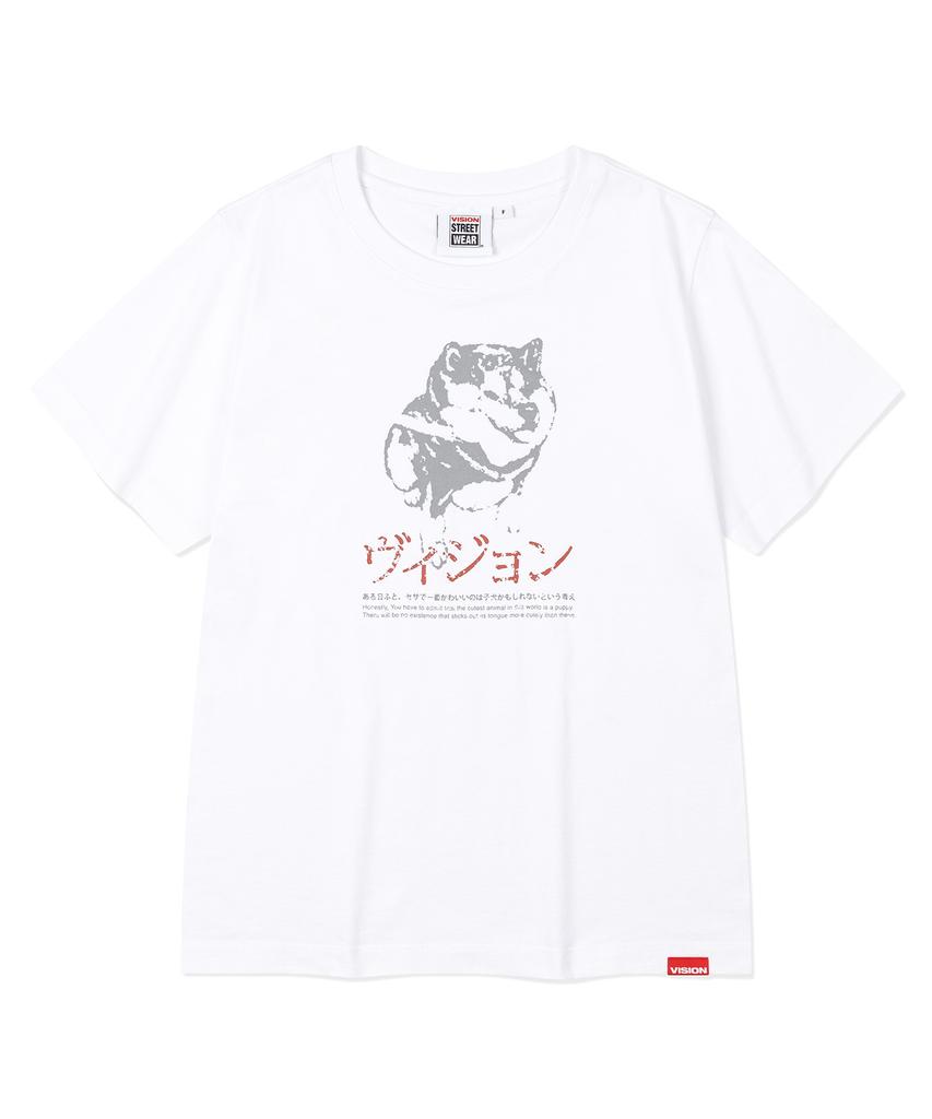 VISION STREETWEAR Vsw Shiba Ws T-Shirts White