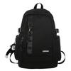 Schoolbag trendy brand fashionable versatile trendy cool college student backpack simple backpack female large capacity high school junior
