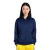 adidas Performance Warm Comfortable Fleece Windproof Stand Collar Long Sleeve Jacket Women Jacket Blue FI7979