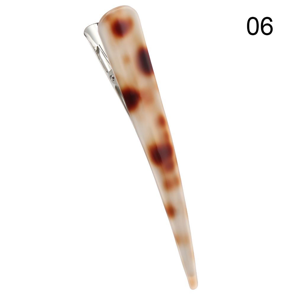 Hairstyles Thin Hair Barrettes Duckbill HairClips Tortoise Shell Hair Clips Hair Salon Tool