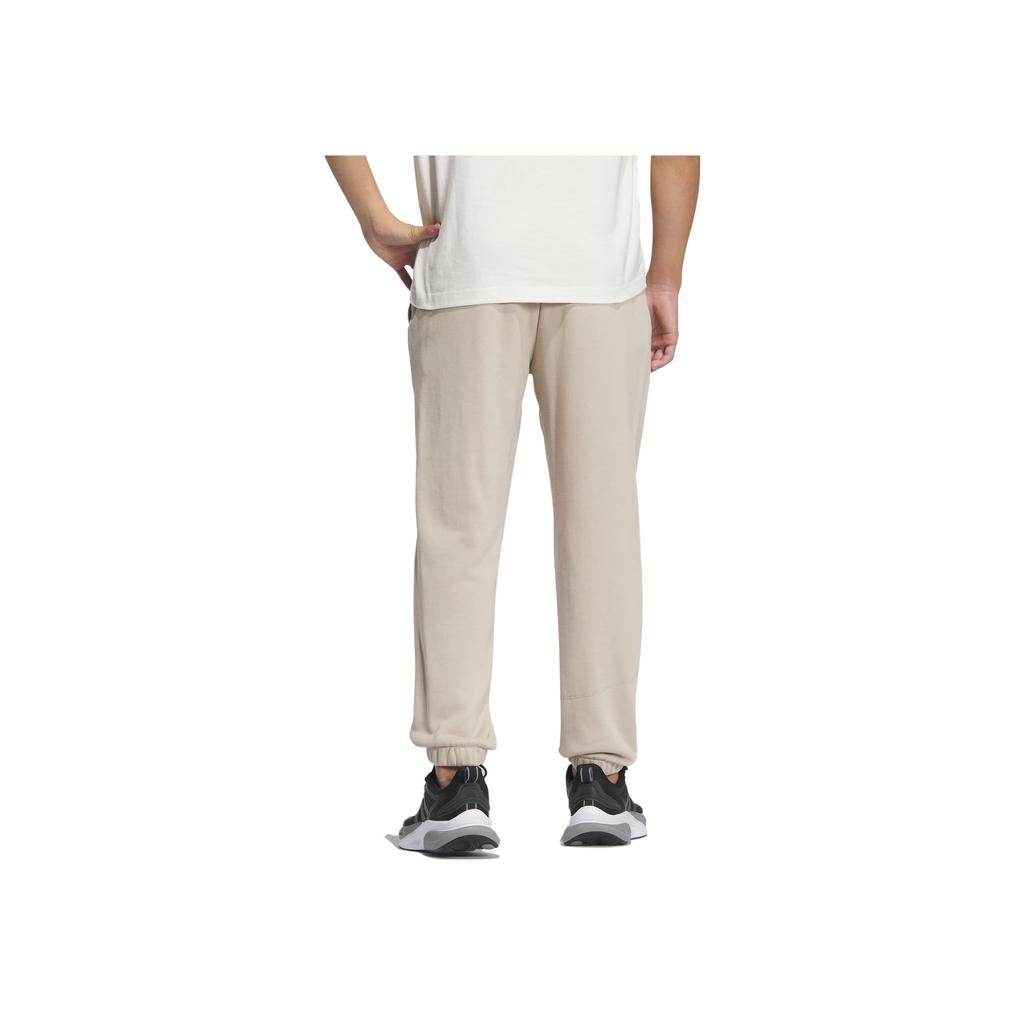 Adidas Sportswear Lounge Pants With Logo Patch Men Pants Light-Brown IQ1373