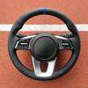 Car Interior Hand Stitched Microfiber Leather Optima Cee'D Ceed Forte Cerato Au Steering Wheel Cover For Kia K5