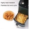 Bakplåtspapper - 50 Stycken - Svavelsyra - Engångs - För Air Fryer