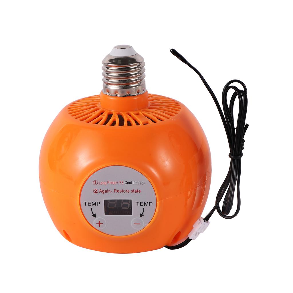 Zvířecí topná lampa Teplé světlo pro zvířata Kuřecí termostatický regulátor teploty Ohřívač Box pro plazy Topná lampa 220V 150W/300W