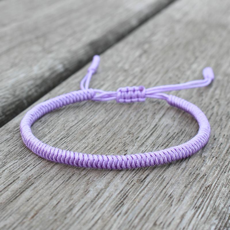 Tibetan Buddhist Bracelet Lucky Handmade Braided Adjustable King Kong Knot Red Thread Charm Bracelets for Women Men Couple Lover