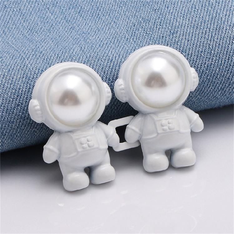 Detachable Jean Button Clasps Adjustable Waist Buckle Snap Pants Waist Tightener