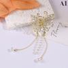 Exquisite  Butterfly Tassel Hair Claw Korean Style Pearl Hair Clip