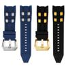 Per alta qualità gomma serie Invicta Pro Diver quadrante grande bocca curva stile originale catena orologio da uomo cinturino curvo per orologio