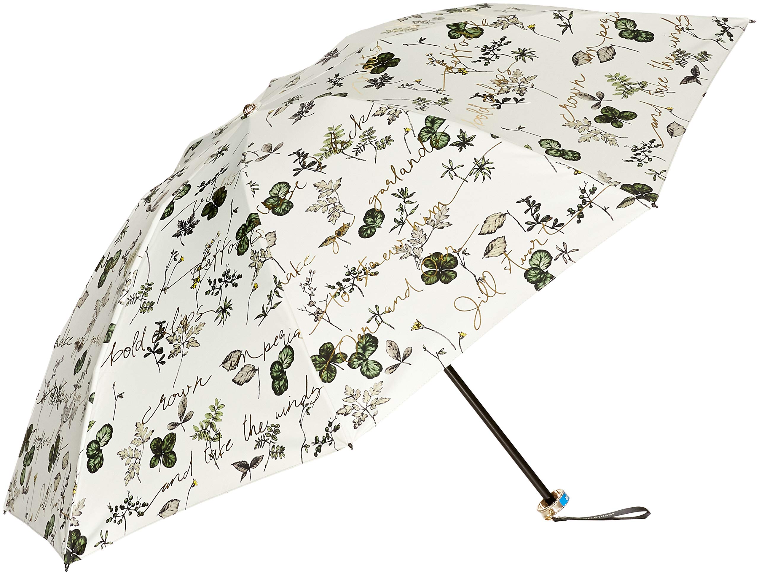 

AURORA Botanical Print Carbon lightweight UV and folding umbrella for light carbon ribs 50cm [JILLSTUART] JI-27015-15 (foil lettering) light-shielding