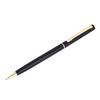 Luxury Metal Ballpoint Pen 1Mm Black Ink Gel Pen Office Writing Stationery Gift