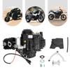 7.64hp 125cc Engine 4-Stroke Bicycle Engine Kit ATV Motor 4-Speed Semi-Automatic Transmission with CDI Ignition Single Cylinder