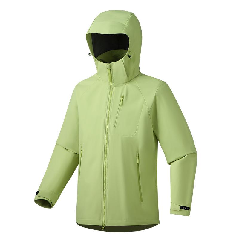 Hiking Jackets Women Waterproof Hard Shell Single-layer Jacket for Men Windproof Windbreakers Mountaineering Cloth