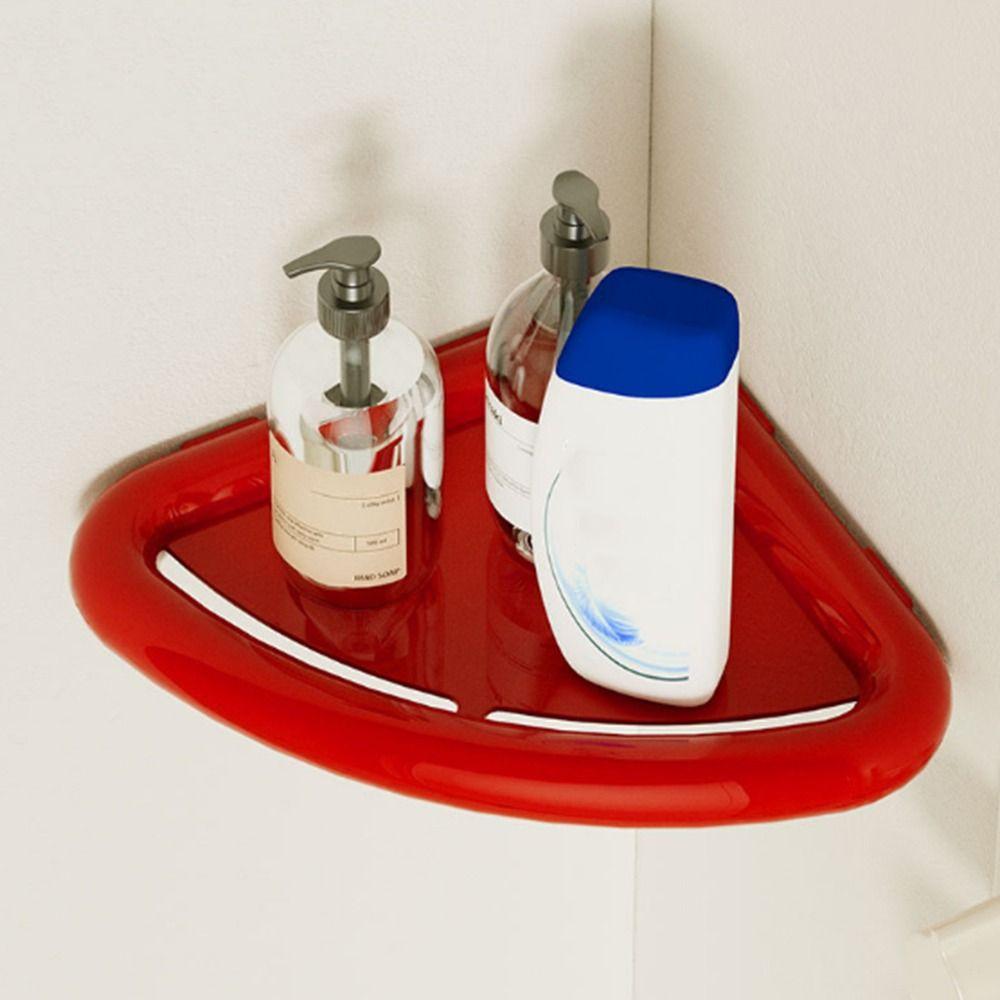 Wall Mounted Bathroom Triangle Shelf Thickened Corner Storage Shelf  Shower Organization