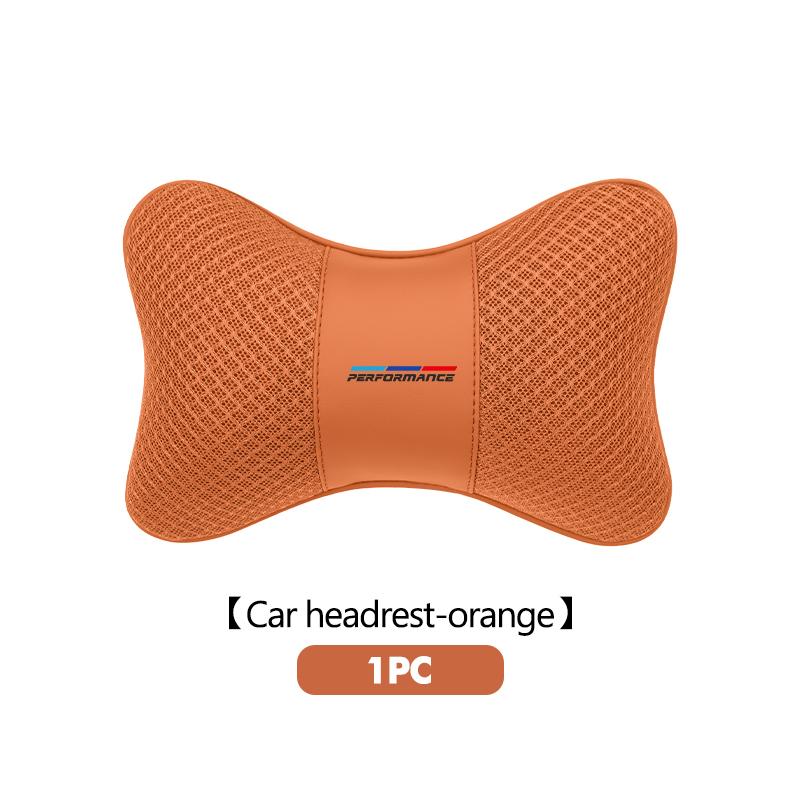tclvr3 For BMW New Breathable Car Seat Cushion Neck support Support Headrest Pad Pillow 1 3 5 Series X1 X3 X4 X5 X7 G20 G38 F20 F39 F48