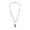 Stylish Gothic Crucifix Necklace With Thorn Details Elegant Retro Alloy Chain Accessory Perfect Gift For Her Him