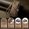 Business Flip Leather Phone Case For Samsung Galaxy Z Fold 7 6 5 4 S25Ultra S24 FE S23 S22 S21 S20 Plus Zipper Wallet Card Cover