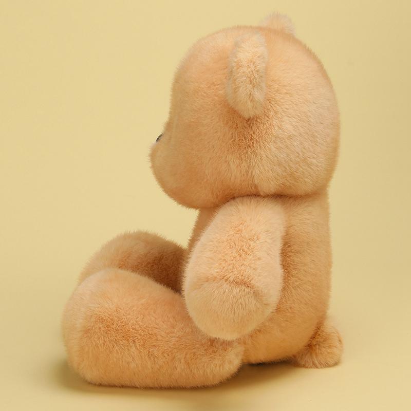 4 Colors Bear Plush Toys Lovely Cartoon Animal Doll Warm Children Appease Bear Doll Kawaii Home Decor Xmas Birthday Gift