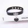 Adjustable Kitten Lolita Necklace with Clavicle Bell and Garter Leash - Japanese Chain and Lace Design Erotic Jewelry