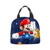 Mario Portable Bento Bag Lunch Box Bag Student Children'S Meal Bag Lunch Box Bag Bento Bag Aluminum Foil Lunch Bag Thermal Insulation