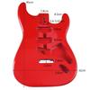 Roter Glanz Pappel E-Gitarrenkorpus - Professionelles DIY-Modifikationszubehör