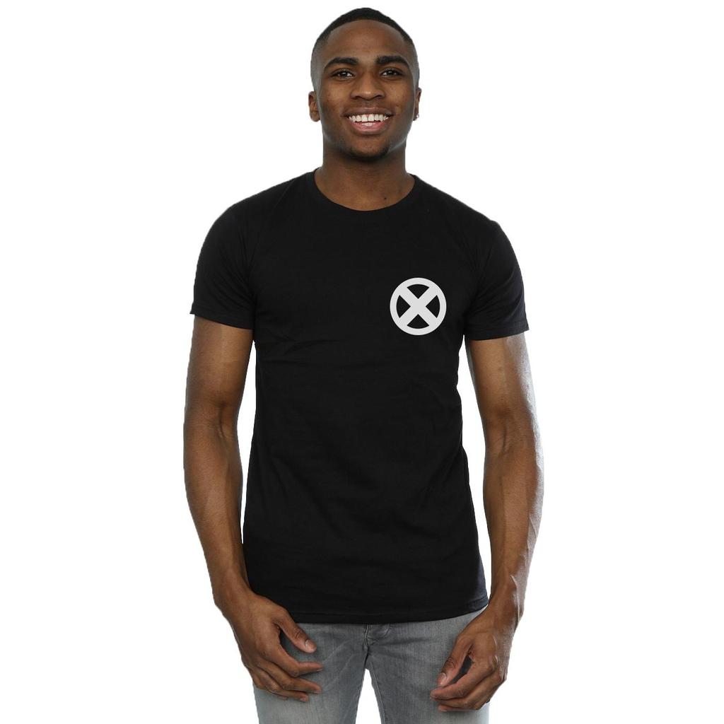 Marvel Mens X-Men Chest Emblem T-Shirt