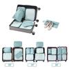 7Pcs Large Size Travel Organizer Portable Suitcase Organizer Clothes Shoes Makeup Bag Luggage Organizer Travel Storage Bag