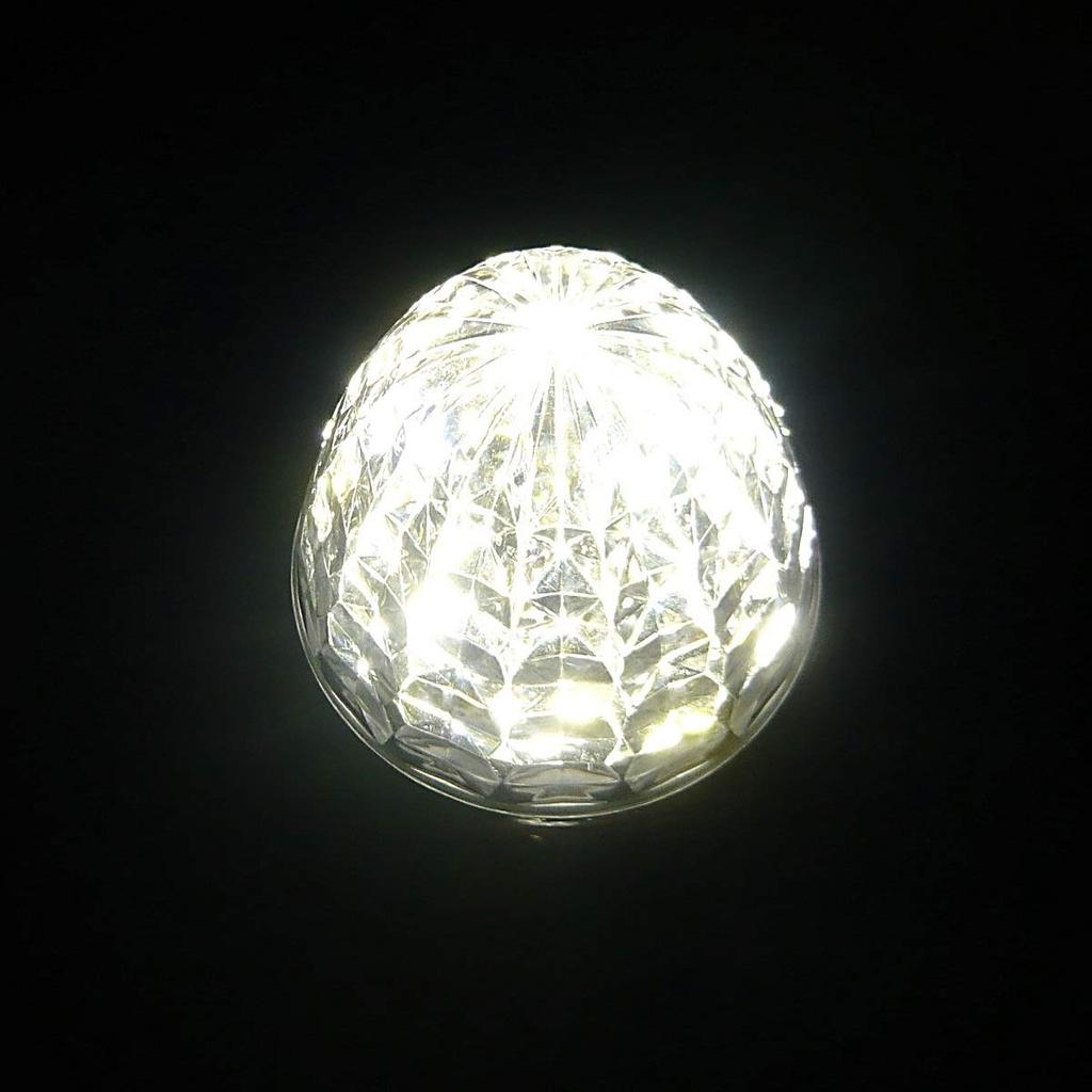 24V LED Marker Lamp Side Marker Plated Ring Truck Supplies Set of 4 (White)