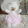 [USED] Artist Polar Bear Teddy Bear One-of-a-kind Handmade Artist Final Price