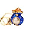 Elegant Double-sided Golden Lucky Bag Keychain Ideal For Business Or Personal Use