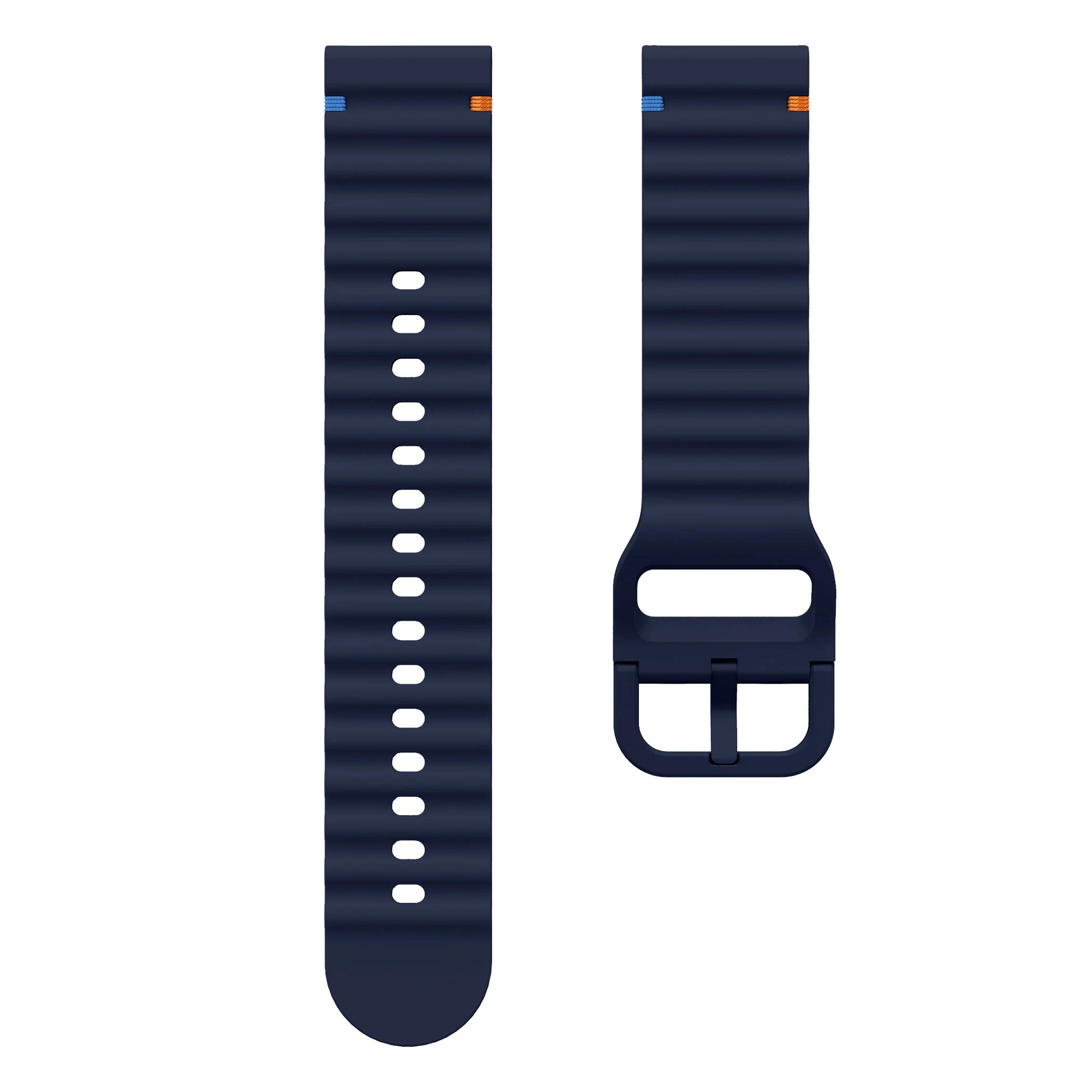 Silicone Watch Strap Compatible with Garmin Venu 2 3 Forerunner 255 265 965 Lightweight Wristband for Garmin Venu 3 2 22mm Band Venu 2