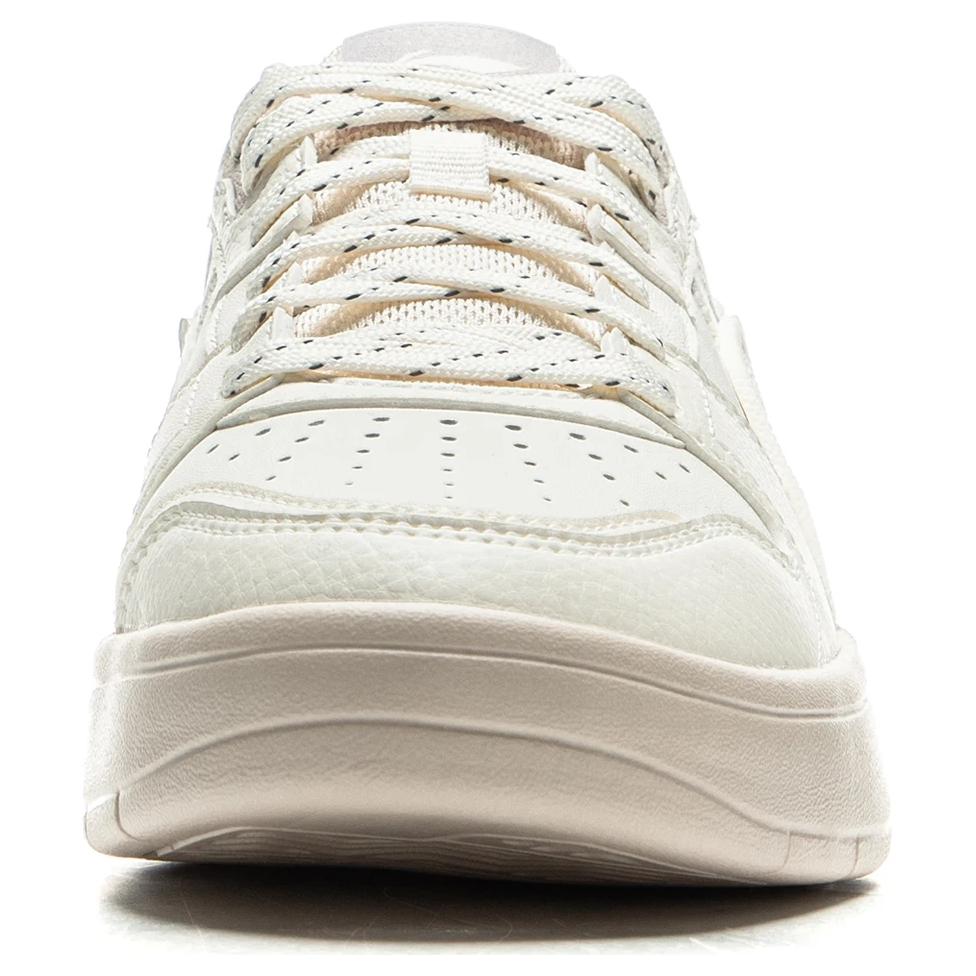 Li Ning Sycee Slip Resistant Cushioning Abrasion Resistant Lightweight Low top Skateboard Shoes Women's Ecru AGCU516-3