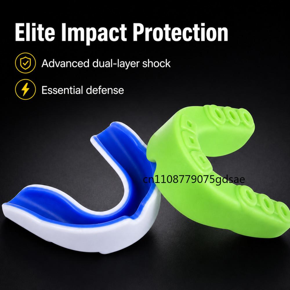 Fighting Training Mouth Guard Boxing Gum Shield Slim Fit Adult Sports Mouthguard Football Wrestling Boxing Teeth Protection 3