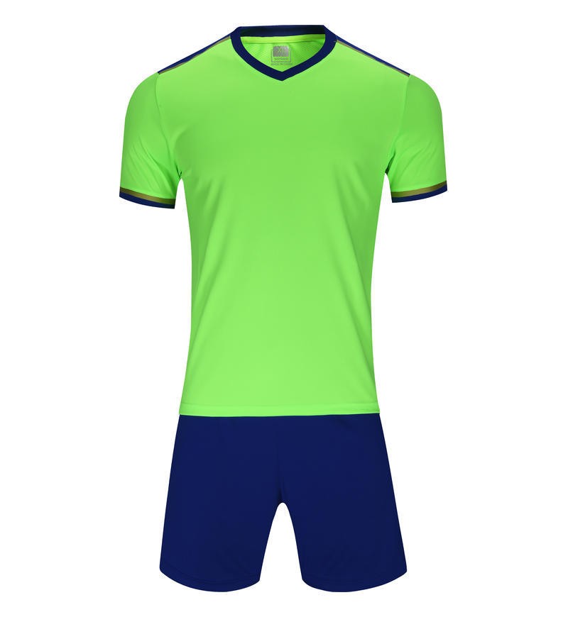 Soccer Uniform Set Short Sleeve Men'S And Women'S Adult Children Soccer Jersey Student Training Competition Team Uniform Quick Drying And Comfortable