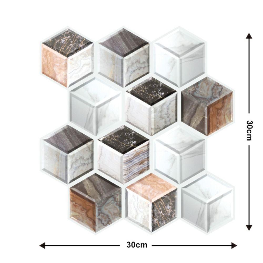 Kolej DIY Cihlový design pro nástěnnou dekoraci Nástěnná nálepka 3D Tapeta Pozadí Tapeta