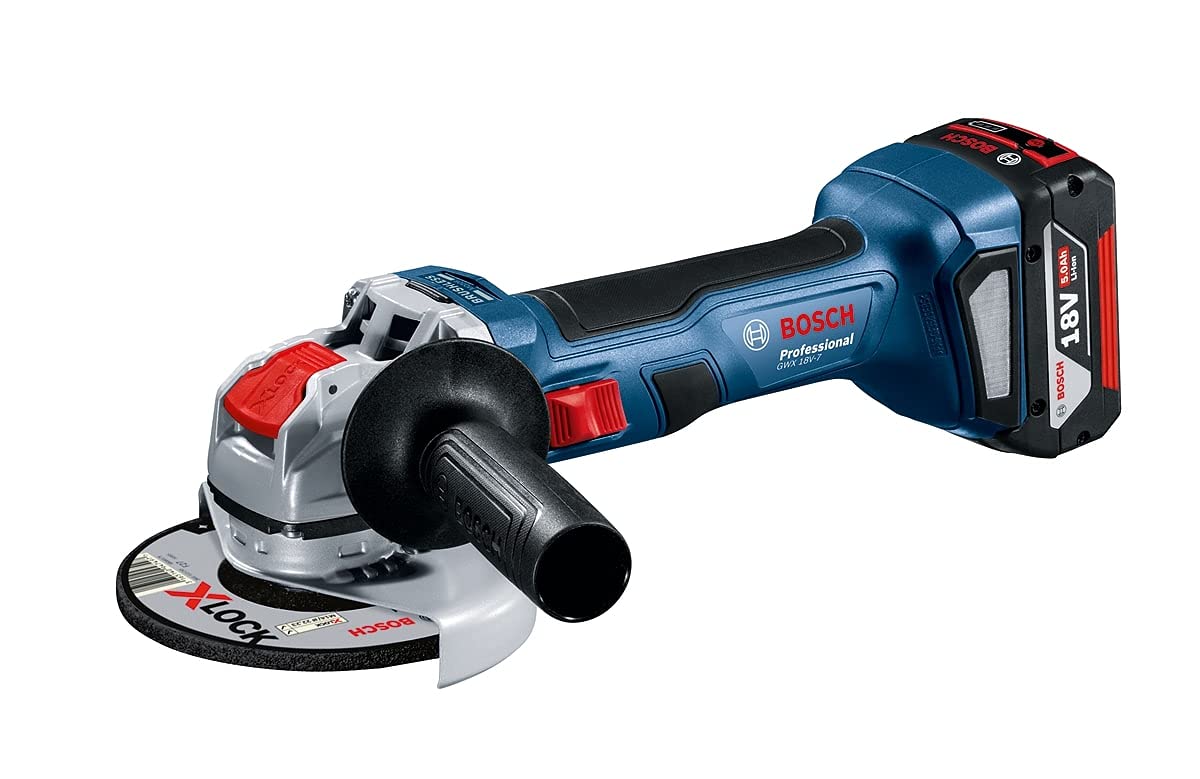 

Акумуляторна дискова шліфувальна машина Bosch Professional 18 В 7
