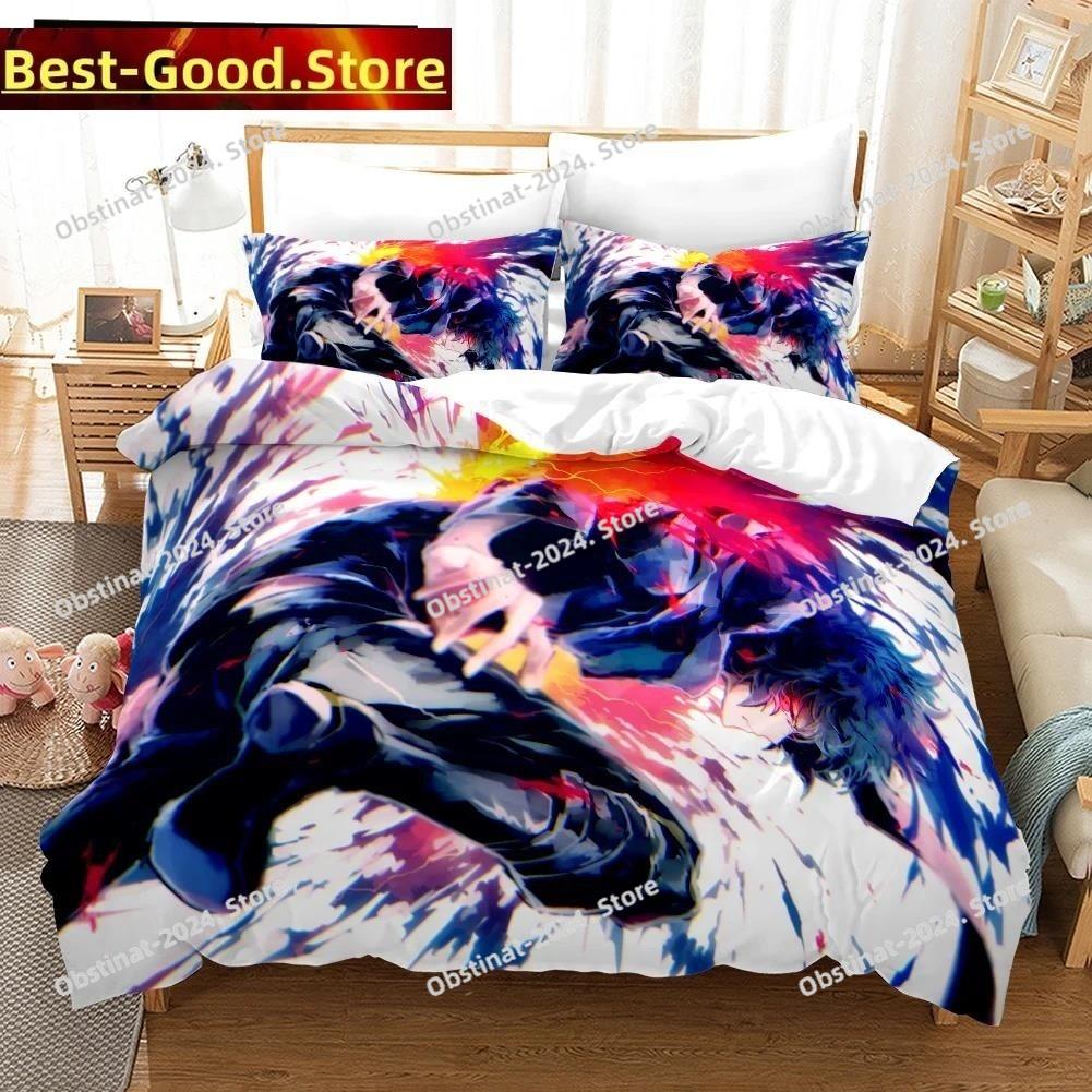 3D Tokyo Ghoul Kaneki Ken Bedding Set Printed Bed Set Duvet Cover Sheet Pillowcase Bed Soft Quilt Cover Full Queen King Size