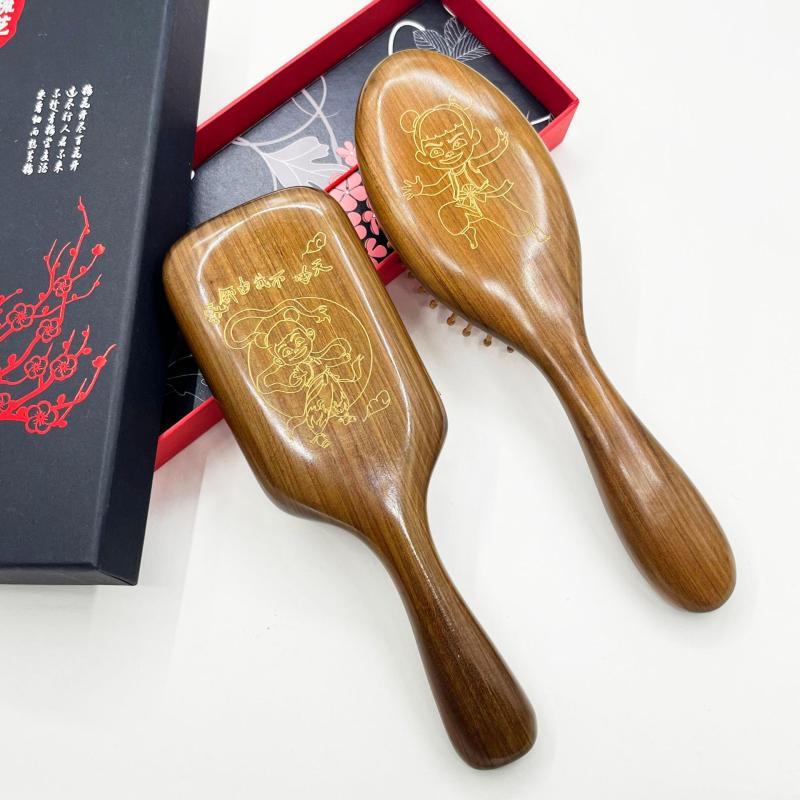 Beiduo Yang Golden Sandalwood Air Cushion Hairbrush