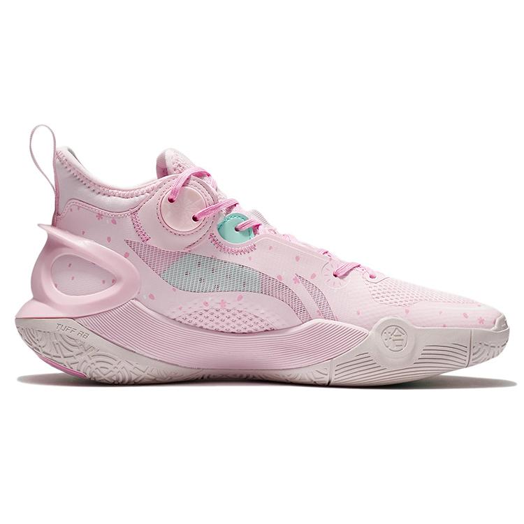 New LiNing SONIC 10 V1 Durable Cushioning Support Performance Basketball Shoes Primrose Pink Cherry Blossom Blossom ABAS069-G